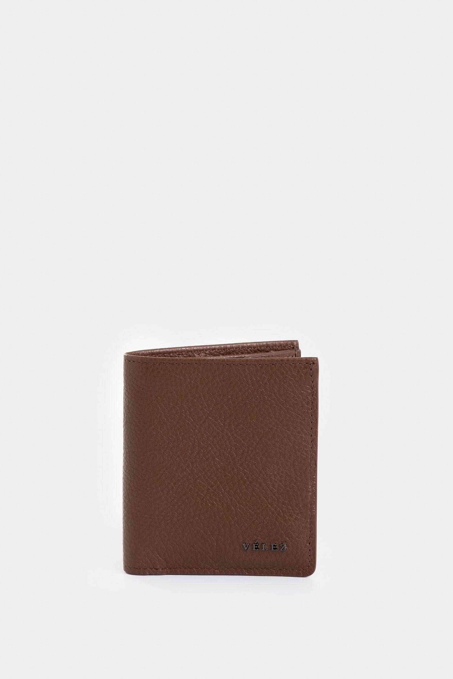 Billetera Sorrento de cuero para hombre casual miel-0