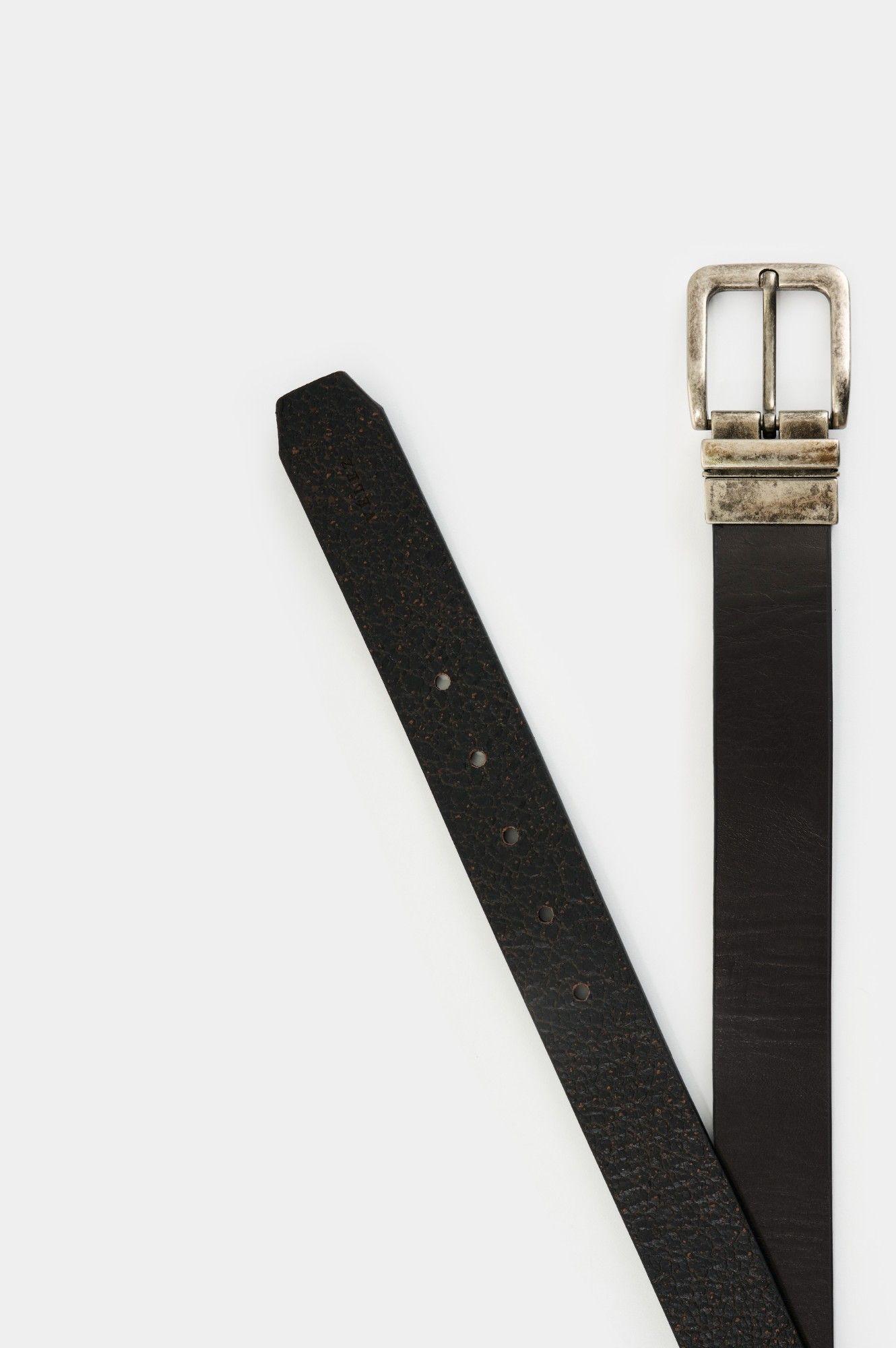 Vélez Cinturón Doble Faz Cuero Hombre Efos Combinado-2