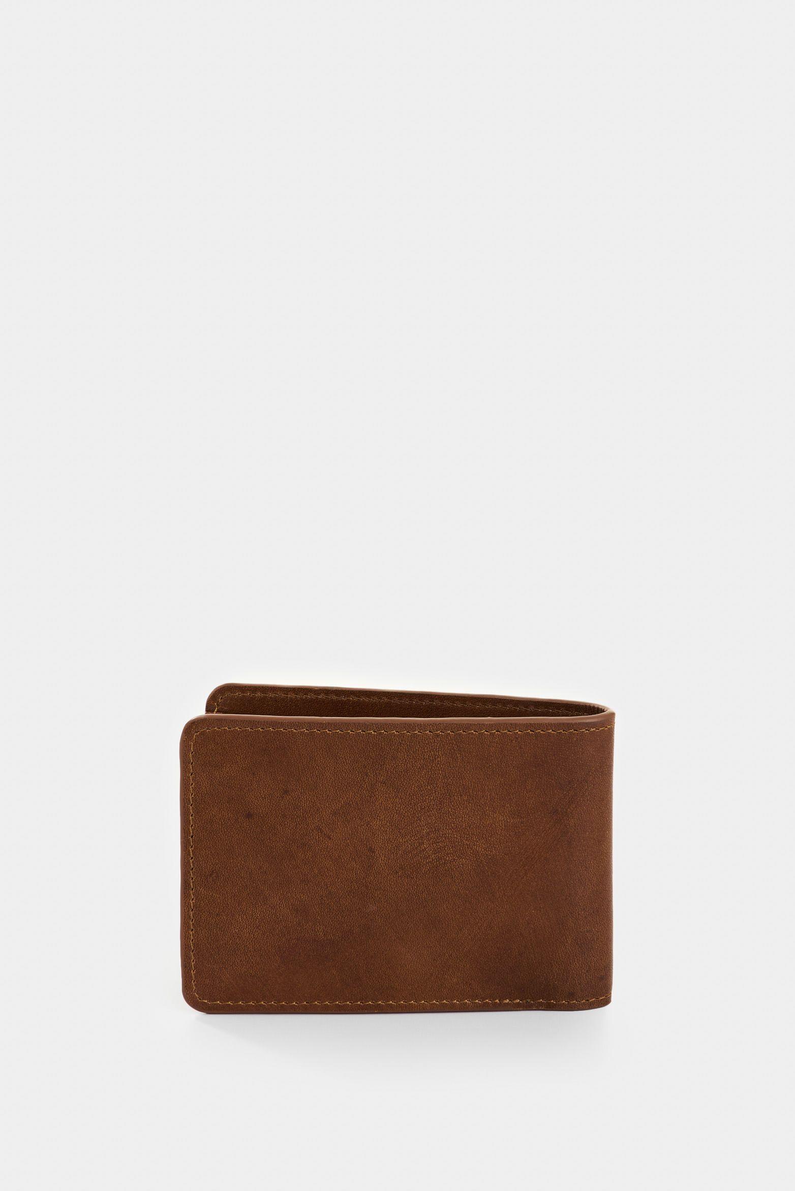 Vélez Billetera Alden De Cuero Para Hombre Monogram Miel-2