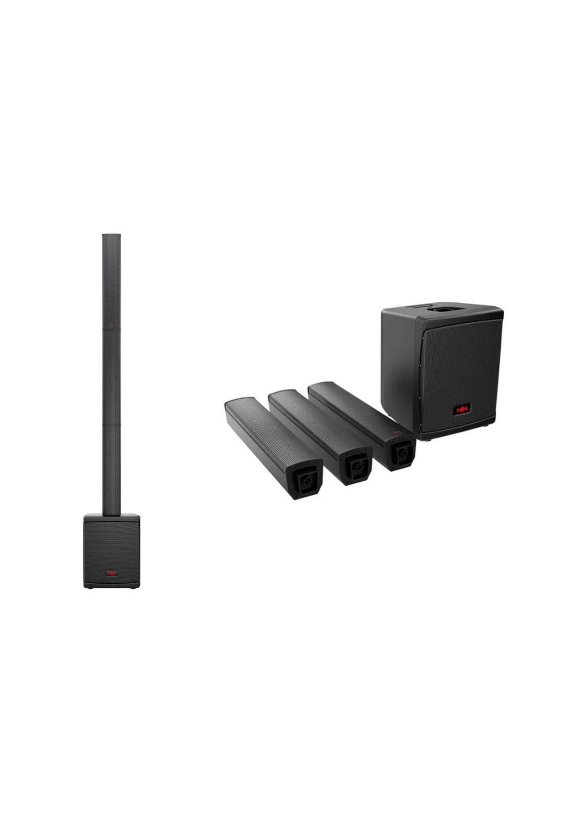 Sistema Line Array portátil HH Tensor-Solo-Bk 300W PB-E2-2