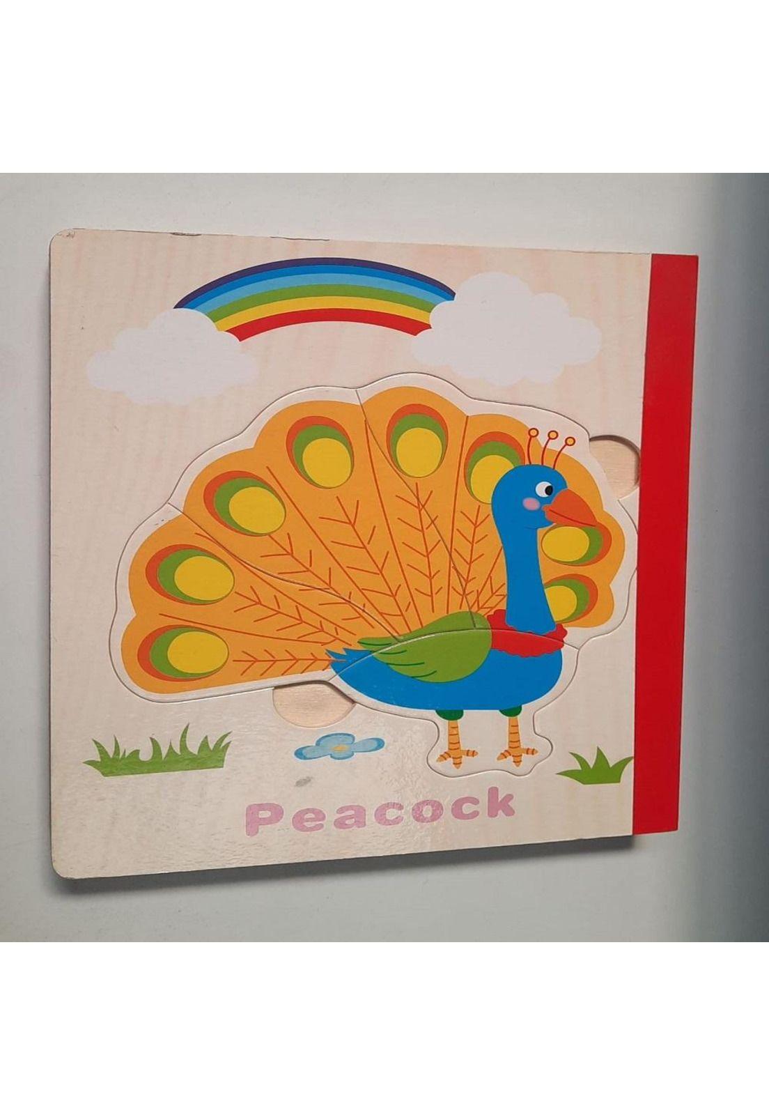 Libro de madera formato Puzzle de animales PB-C3-3