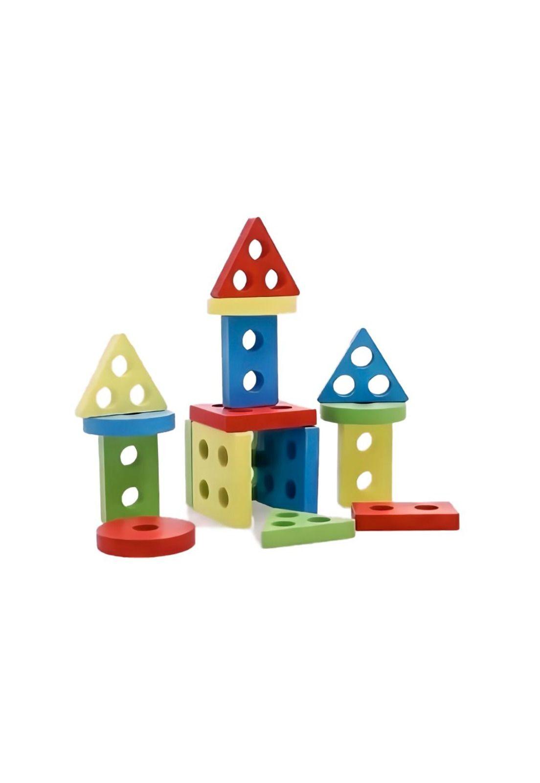 Figuras Geométricas Encaje Básico 4 figuras  Tolipa  PB-B2-2