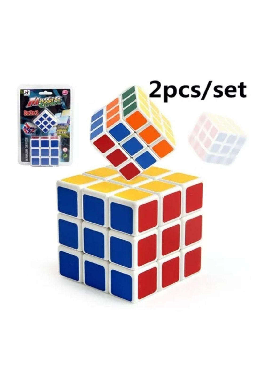 Pack 2 Cubo Mágicos 3x3 Clásico+Mini PB-C2-2