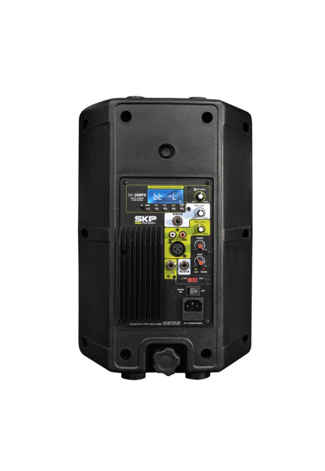 Sistema de 2 vías Activo + Pasivo amplificado SK 208PX-4