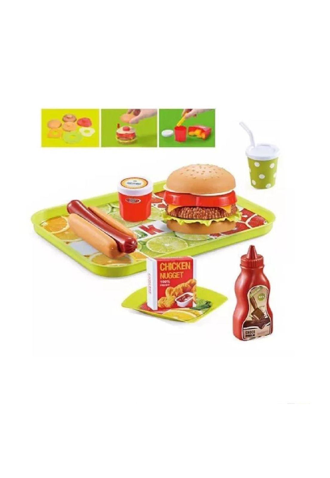 Set de juguete de comida rápida para niños PB-C2-1