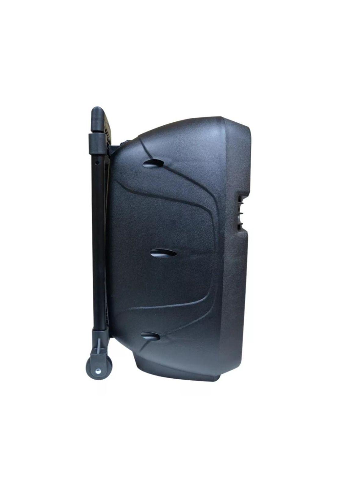 Caja Portátil c/mic recarg. 10´´ BT MP3 FM 80w RMS Titaniux PB-E2-3