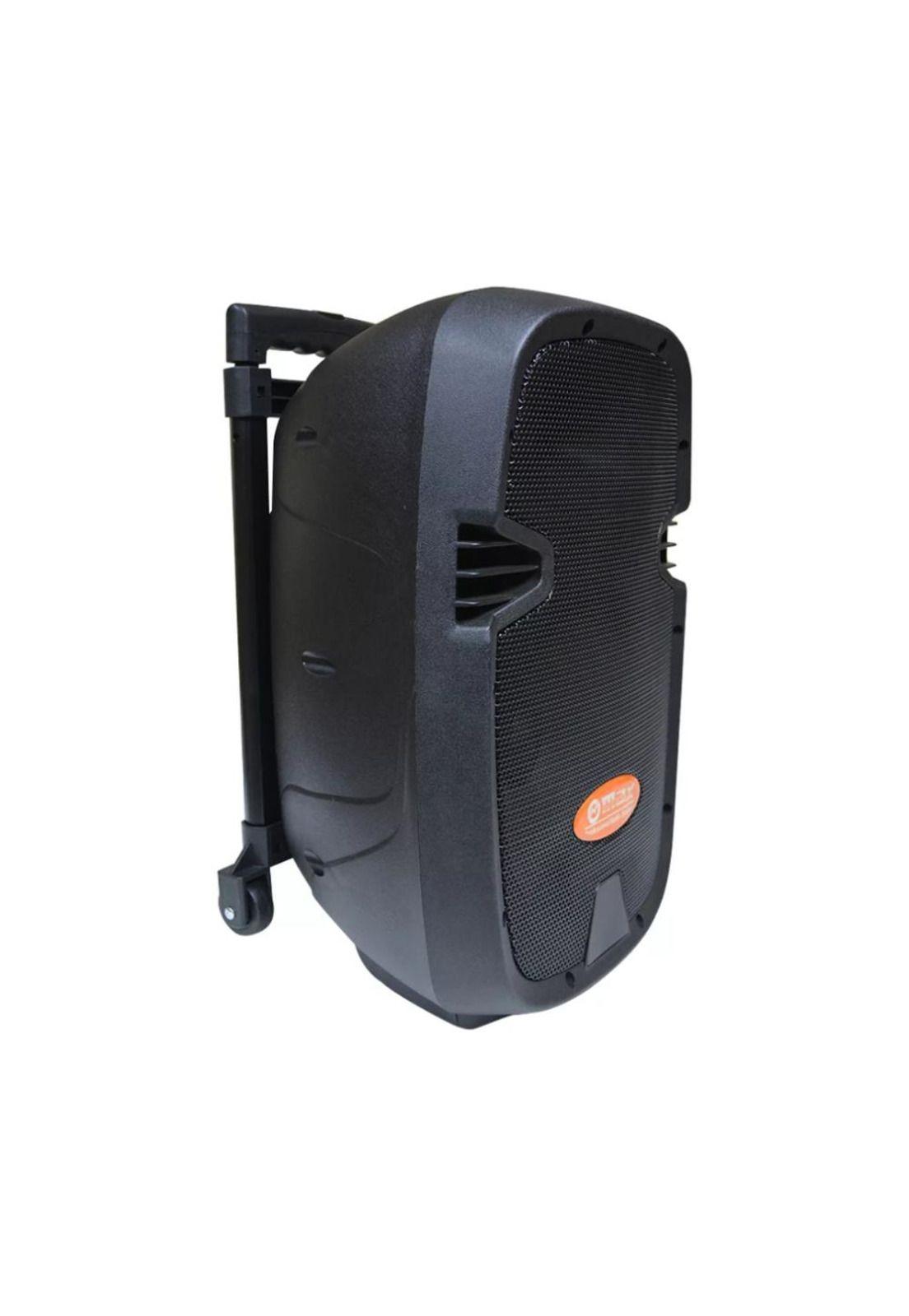 Caja Portátil c/mic recarg. 10´´ BT MP3 FM 80w RMS Titaniux PB-E2-4