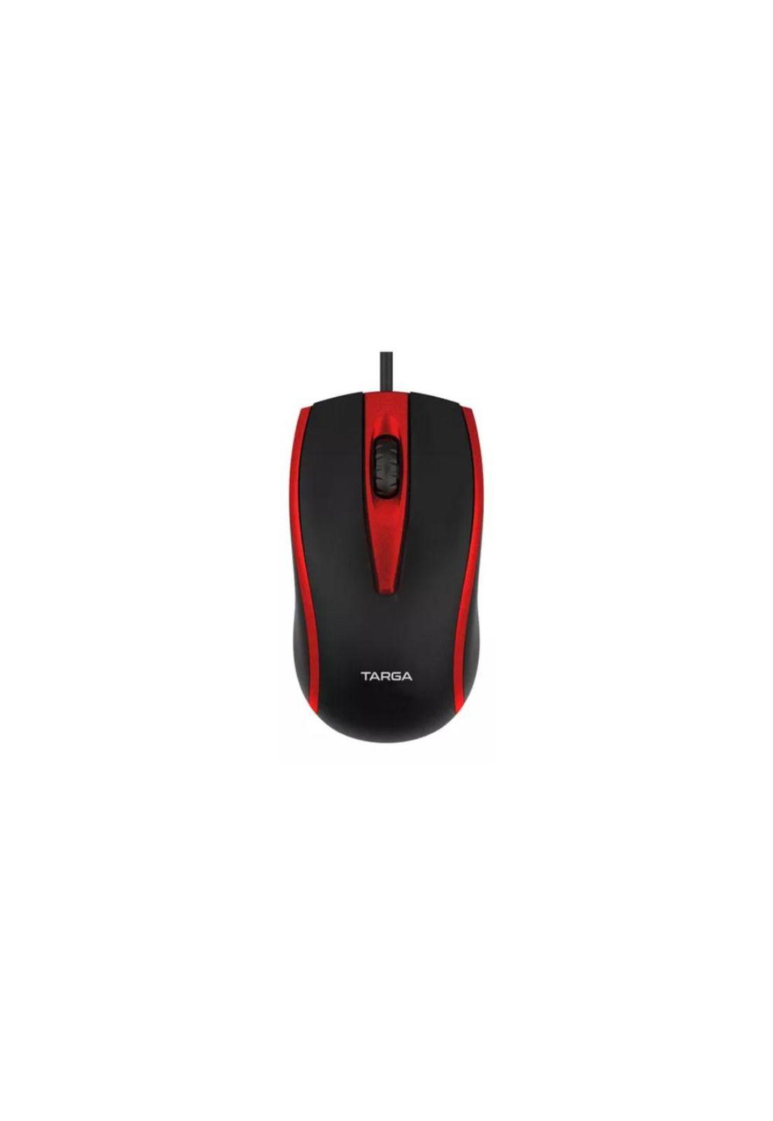 Mouse Alámbrico Optico Targa TGM50 Rojo PB-B6-1