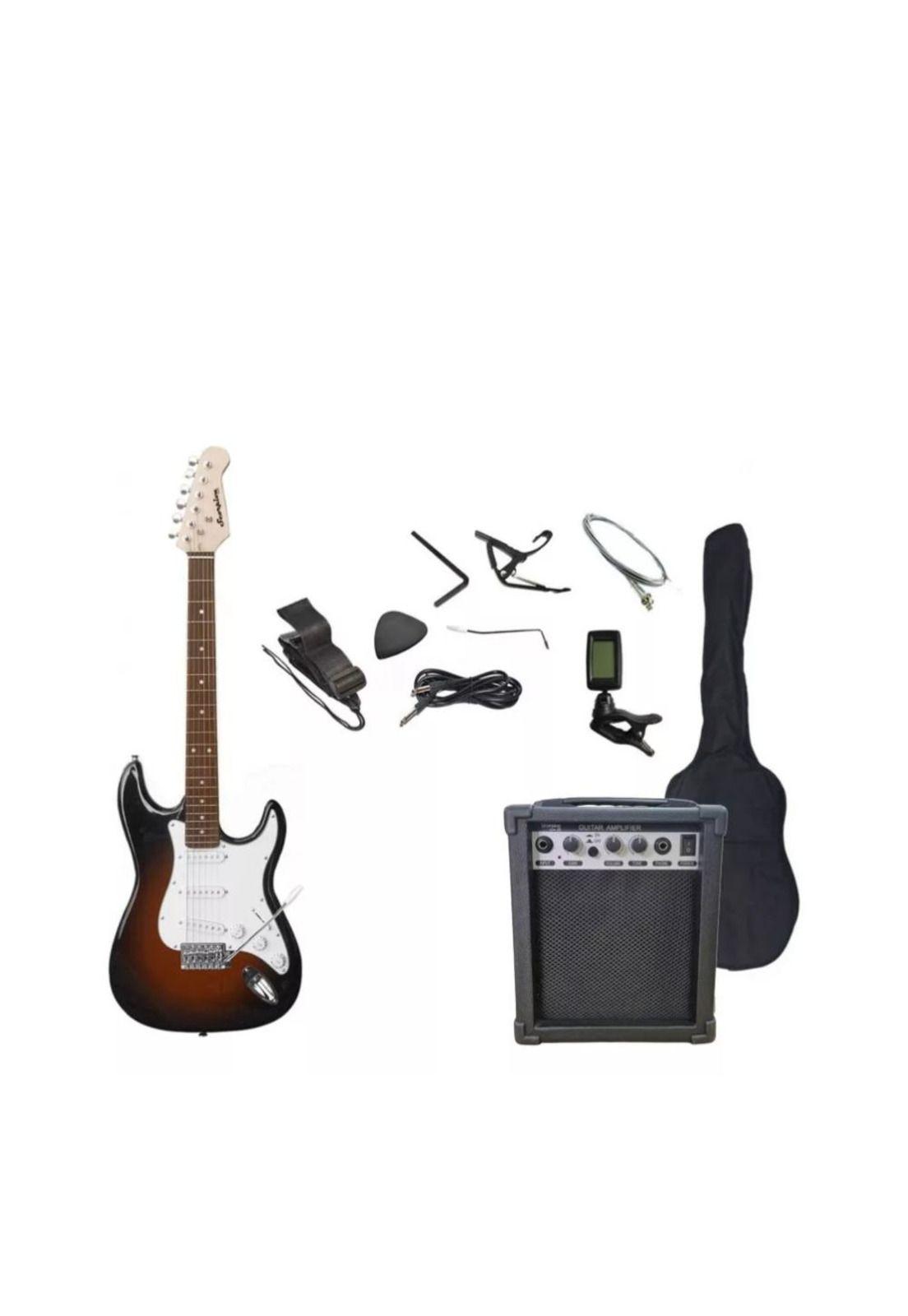 Guitarra Eléctrica Scorpion pack color Sunburst  PA-G1-E4-2