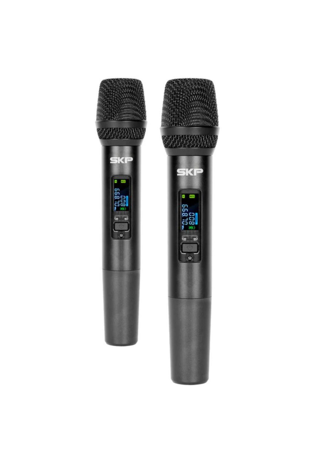 Micrófono Inalámbrico doble Profesional SKP Clarity II-2