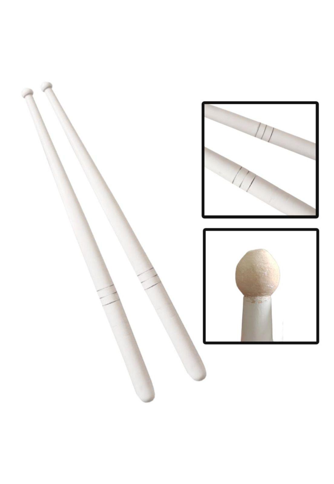 Baquetas Para Banda Escolar de madera Blancas  PA-H3E1-3