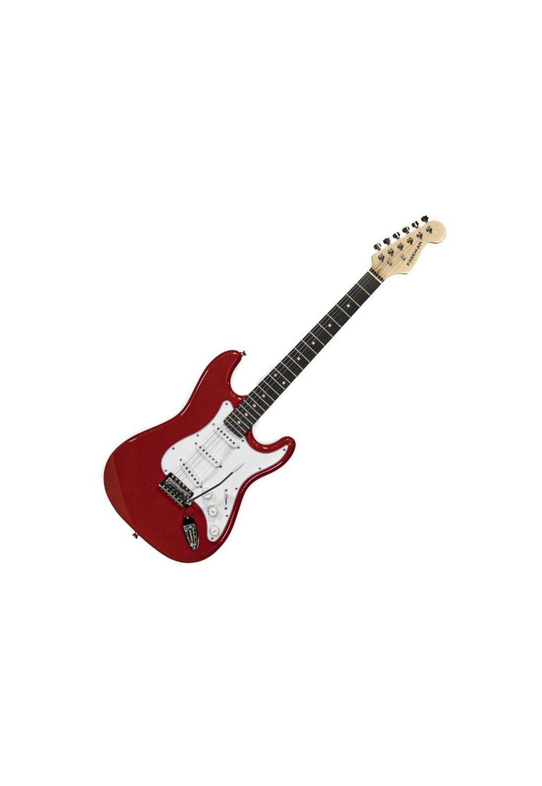 Guitarra eléctrica Freeman Pack Full Rock Stratocaster-Rojo PA-G1E3-0