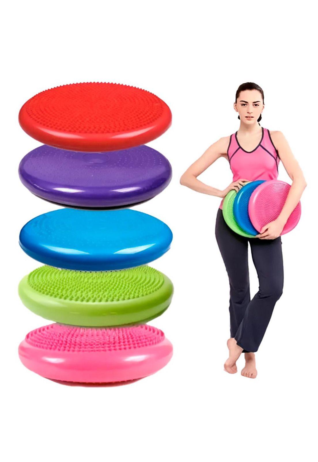 Medio Balon para Propiocepcion Bosu Equilibrio Yoga Fucsia  PA-K2E5-0