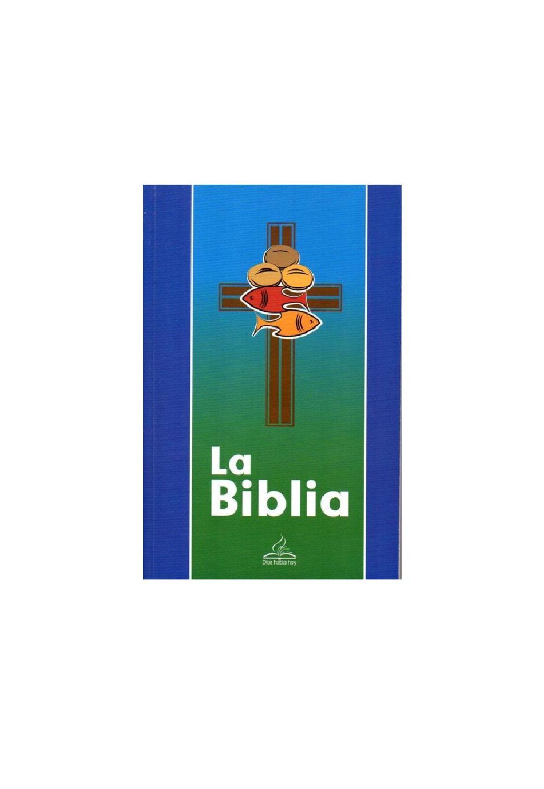 La Biblia Dios Habla hoy Sociedad Colombia PB-A7-0