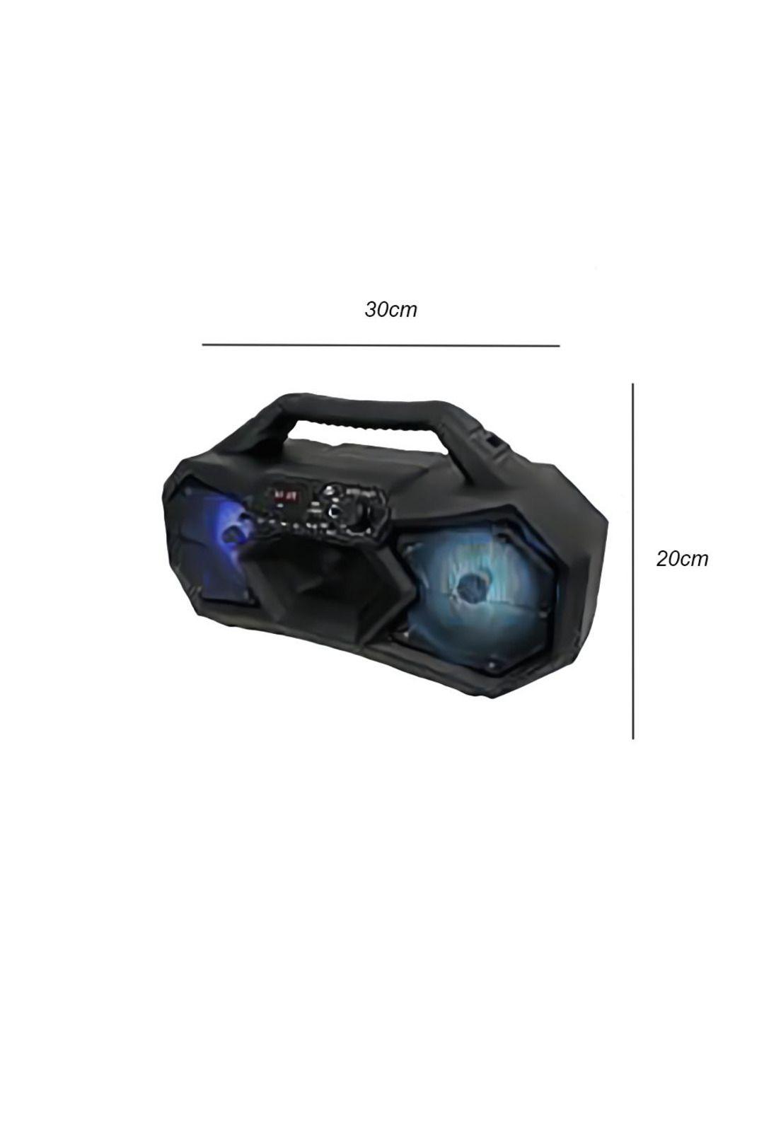 Parlante Portatil Con  Bluetooth Y Luces Kts-1127  PB-E2E3-2