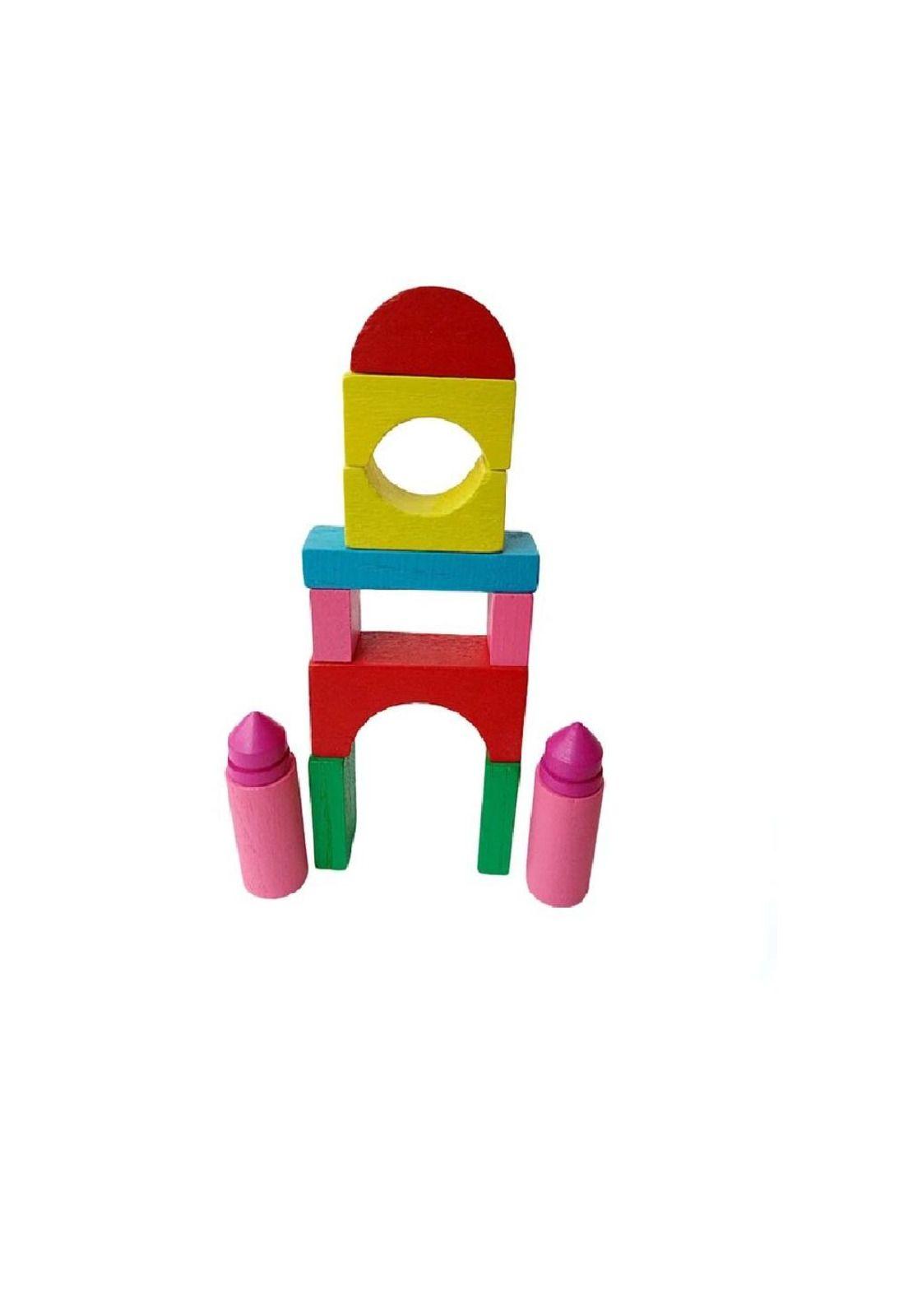 Mini bloque de construcción de madera PB-C1-2