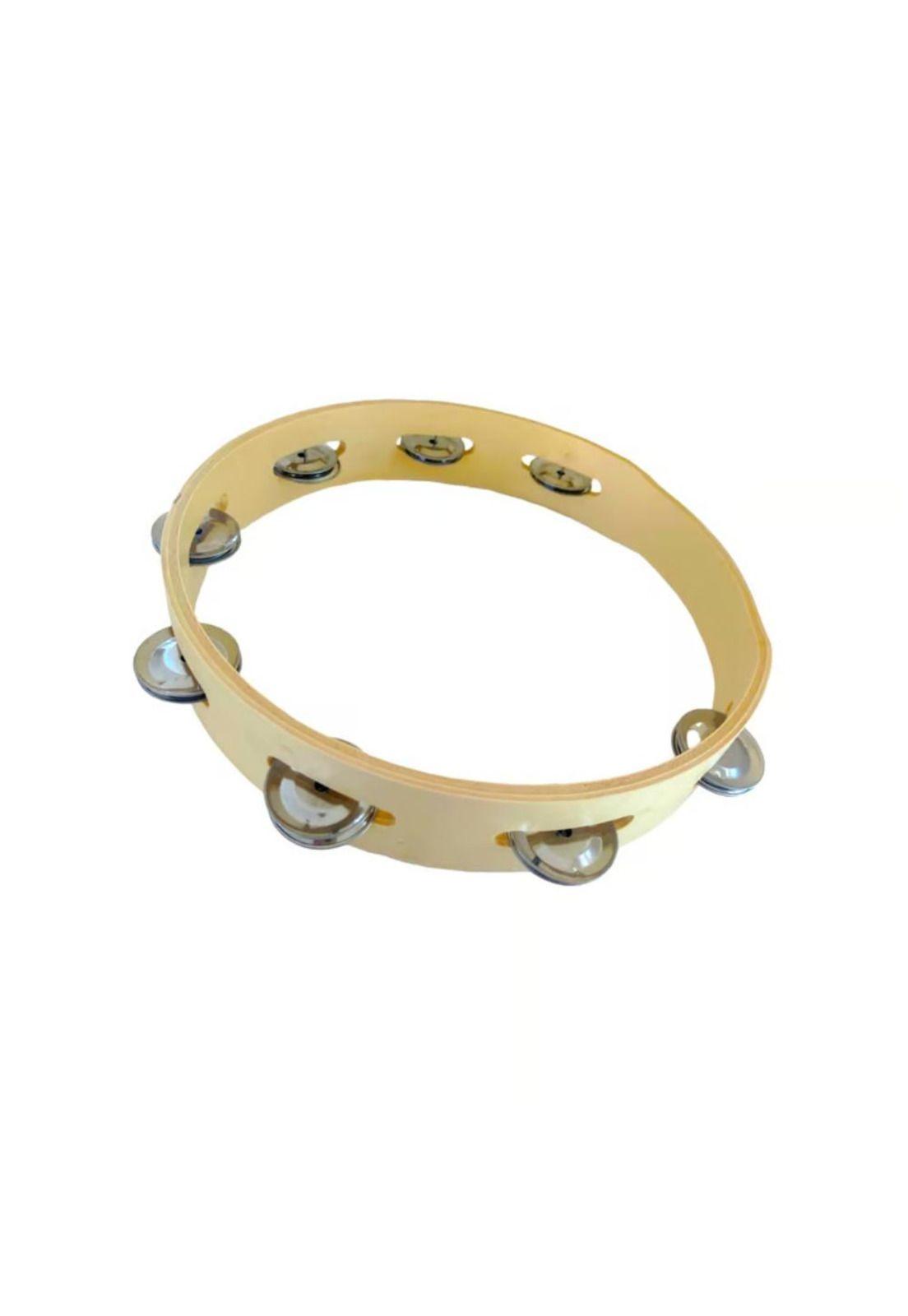 Pandero De Madera 10 Pulgadas PD-106 RMX   PA-G3-E4-2