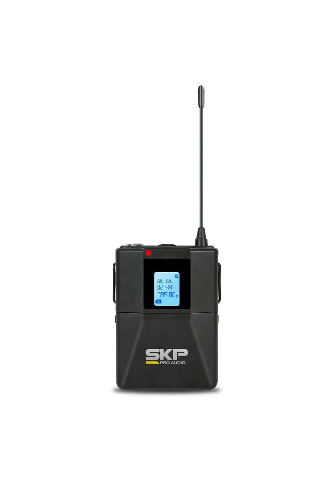 Micrófono Inalámbrico MultiFrec. SKP UHF 700PRO PB-B4-4