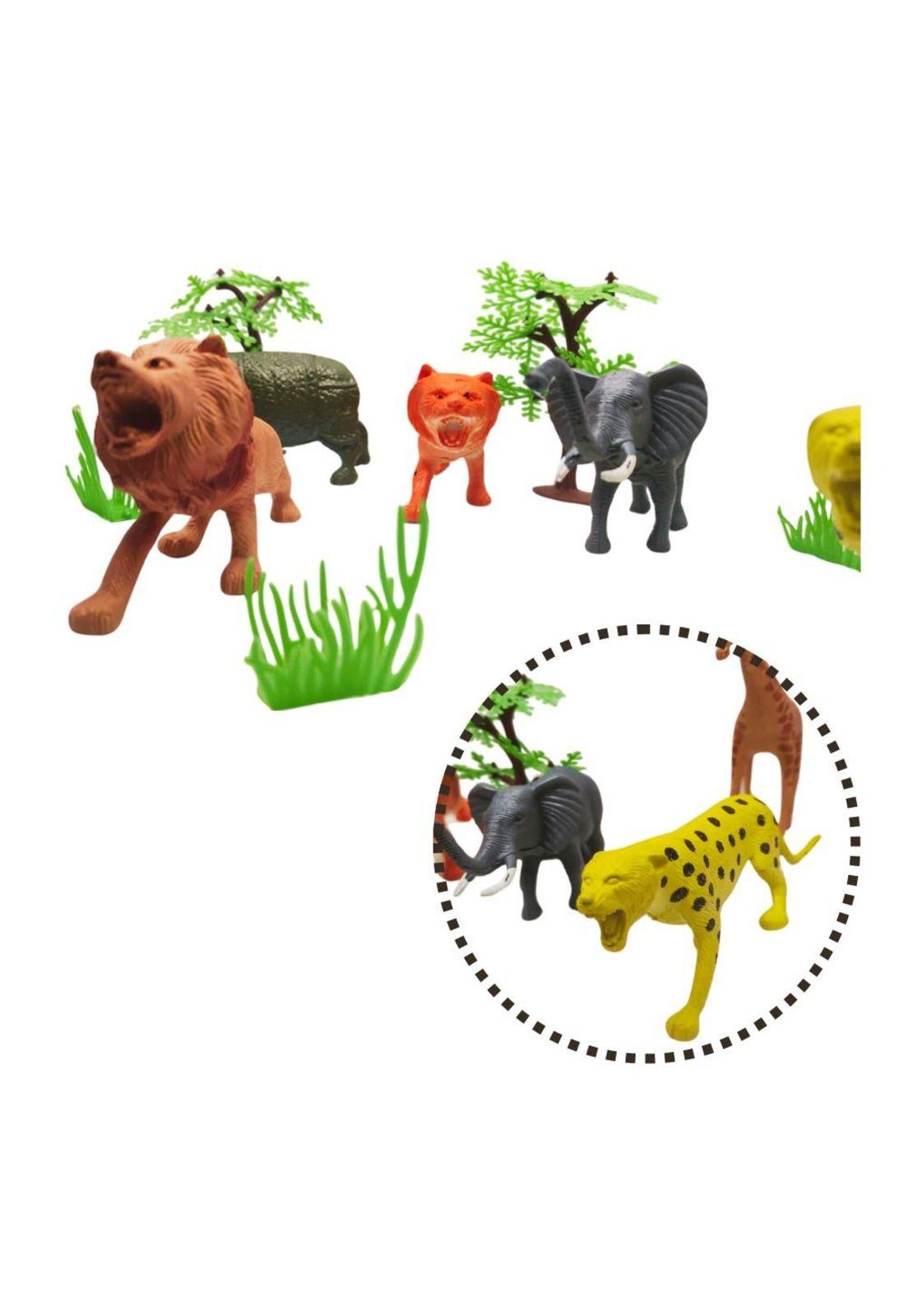 Animales salvajes de áfrica set de diferentes diseños PB-C12-2