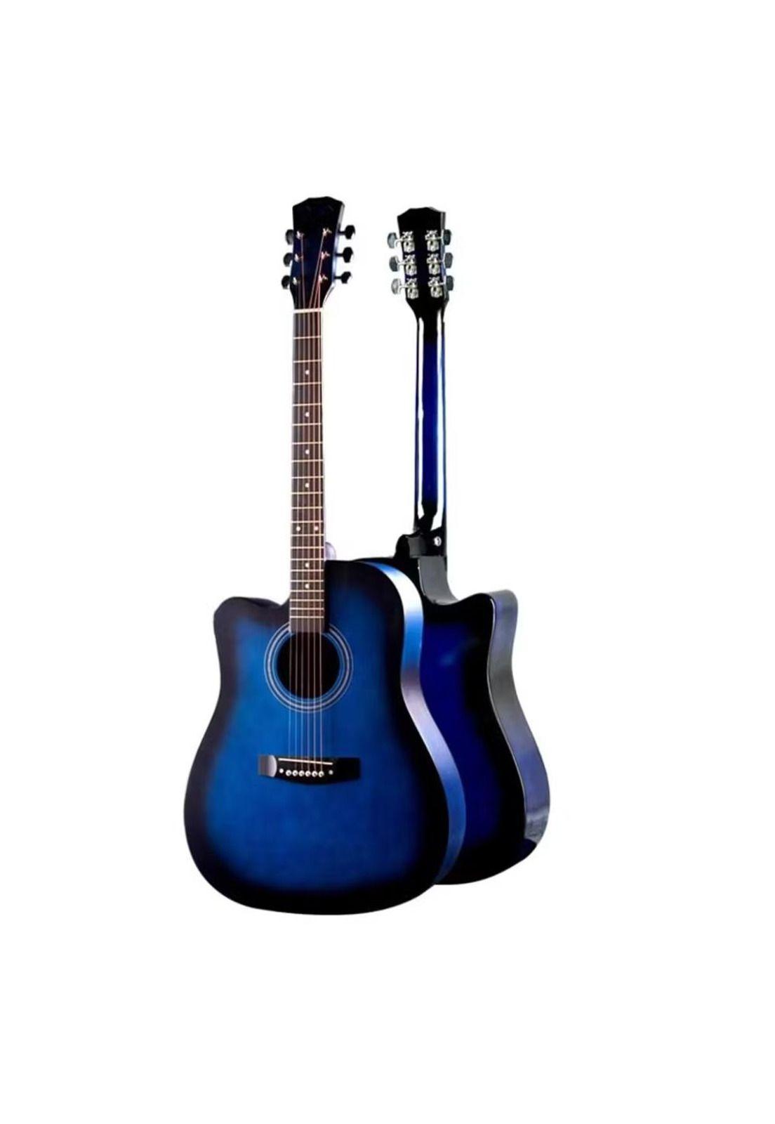 Guitarra Chelldee Cutaway color celeste PA-G2-E2-0