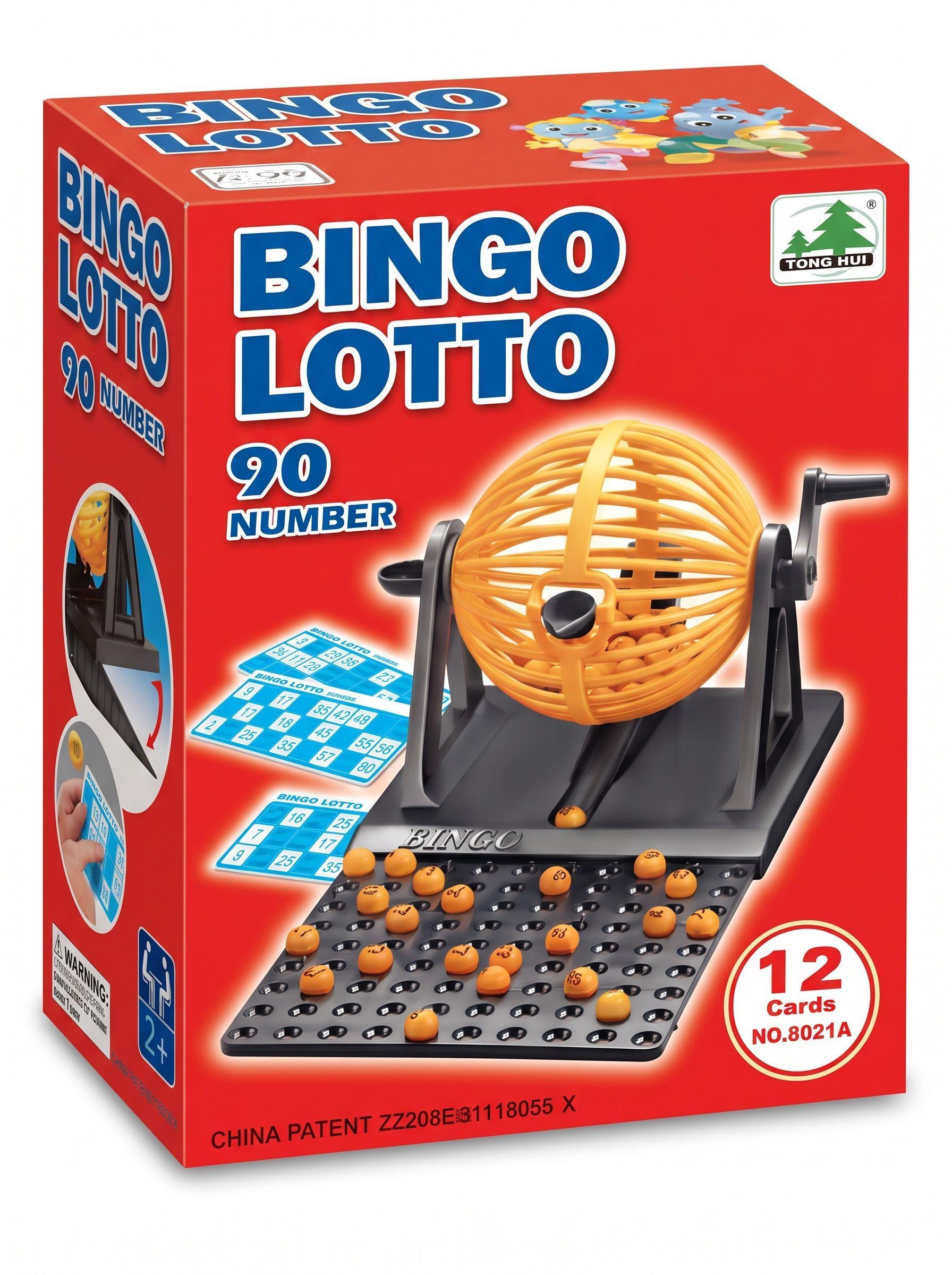Juego de mesa bingo Lota 90 números -3