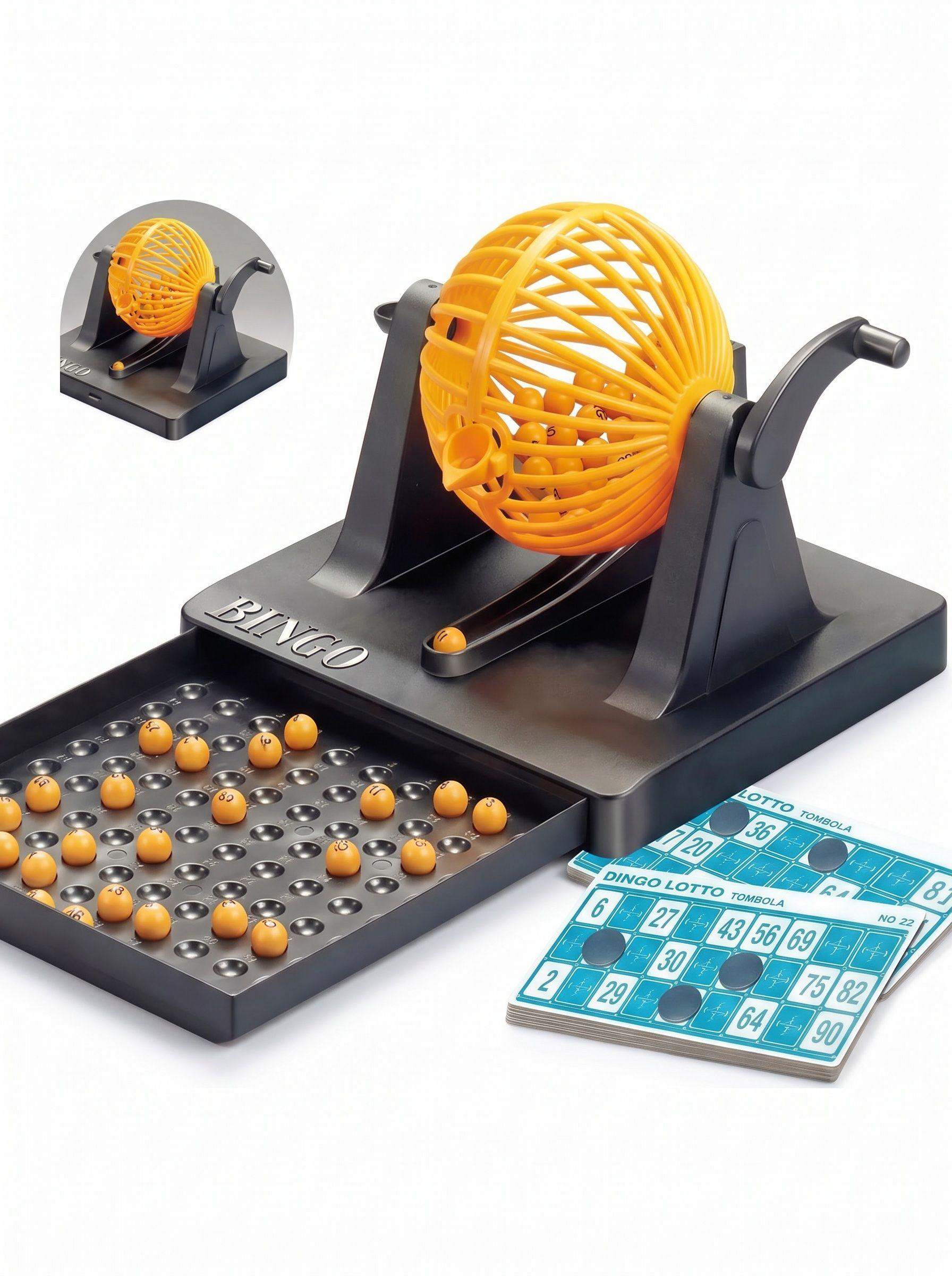 Juego de mesa bingo Lota 90 números -4