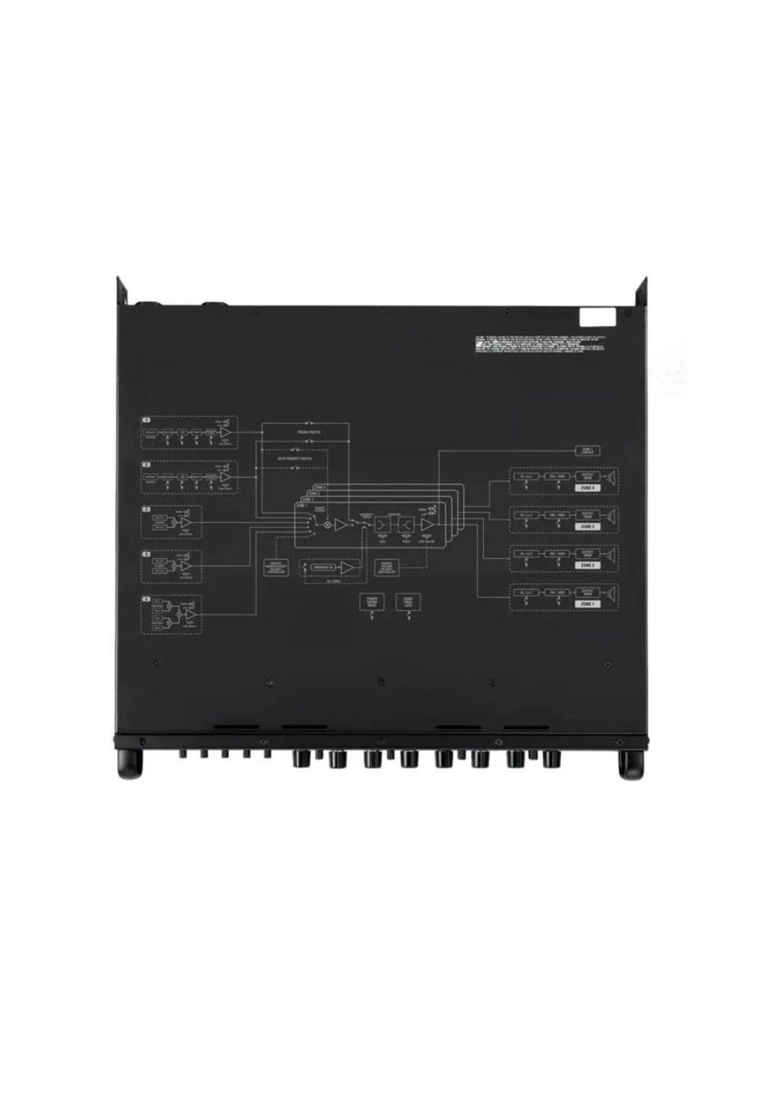 Amplificador de instalación HH MZ-280Q 4 x 280W RMS   PB-F3-2