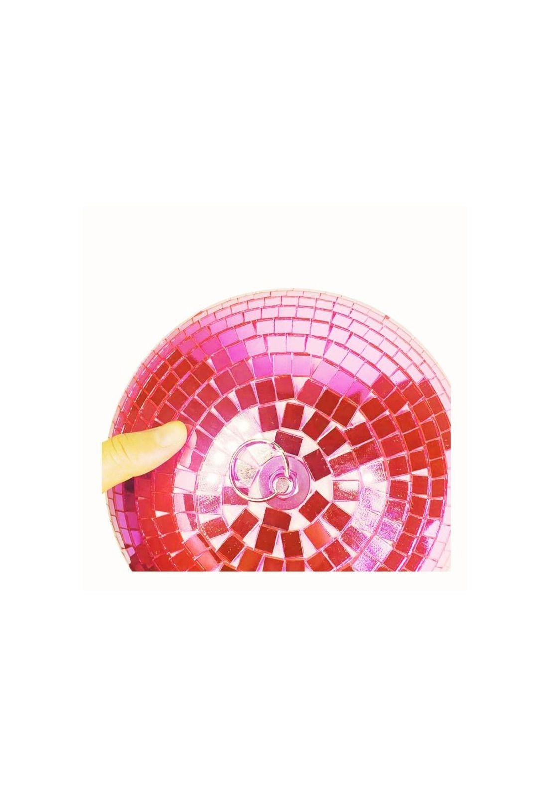 Bola espejo Rosada 16"  SL-50/ 16" MEKSE PA-G1E2-0