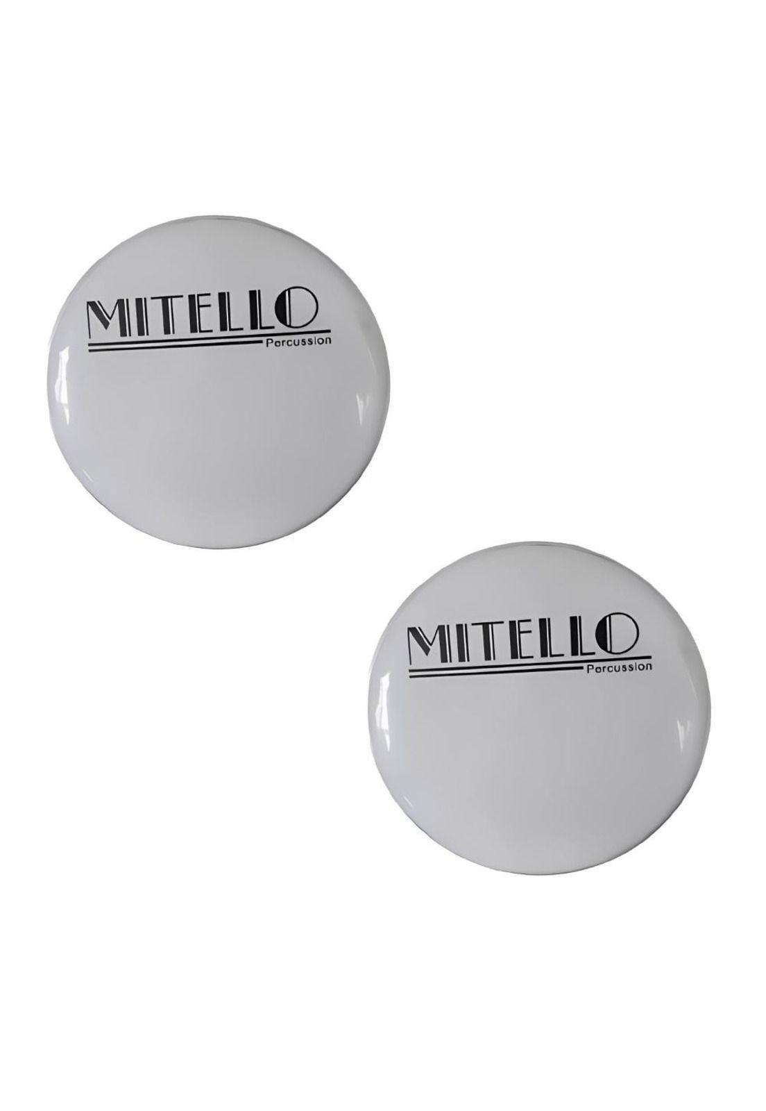 Parche Batidor Bordonero Blanco Mitello 14"  PA-H3E1-2