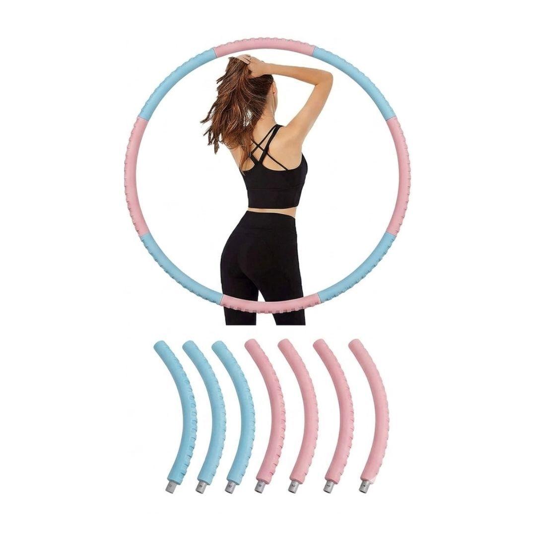 Aro Hula Hula Hoop Fitness Abdominales Desmontable 8 Piezas PA-K3-6
