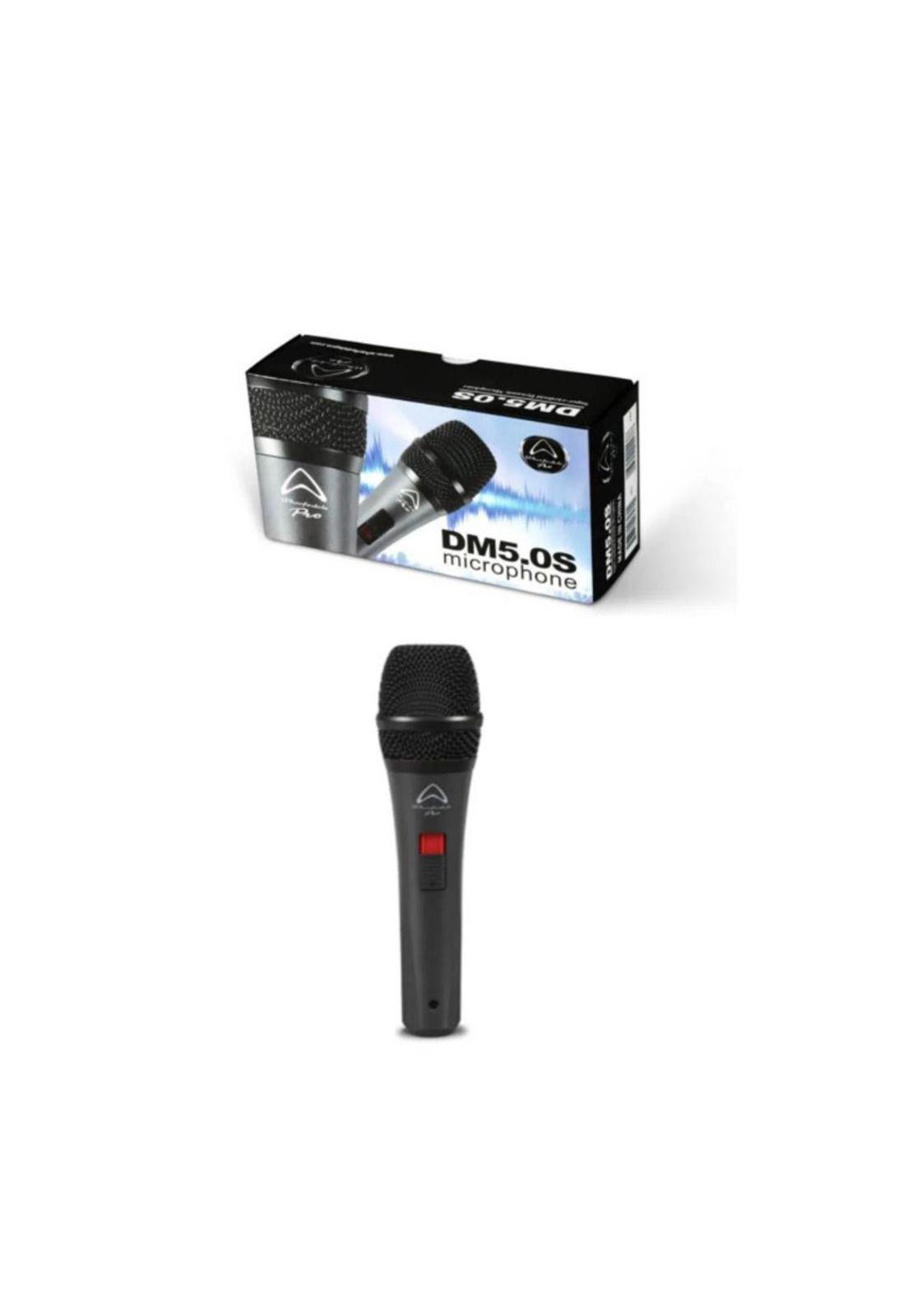 Micrófono dinámico Wharfedale Dm-5.0S - Con switch PB-B5-E2-2