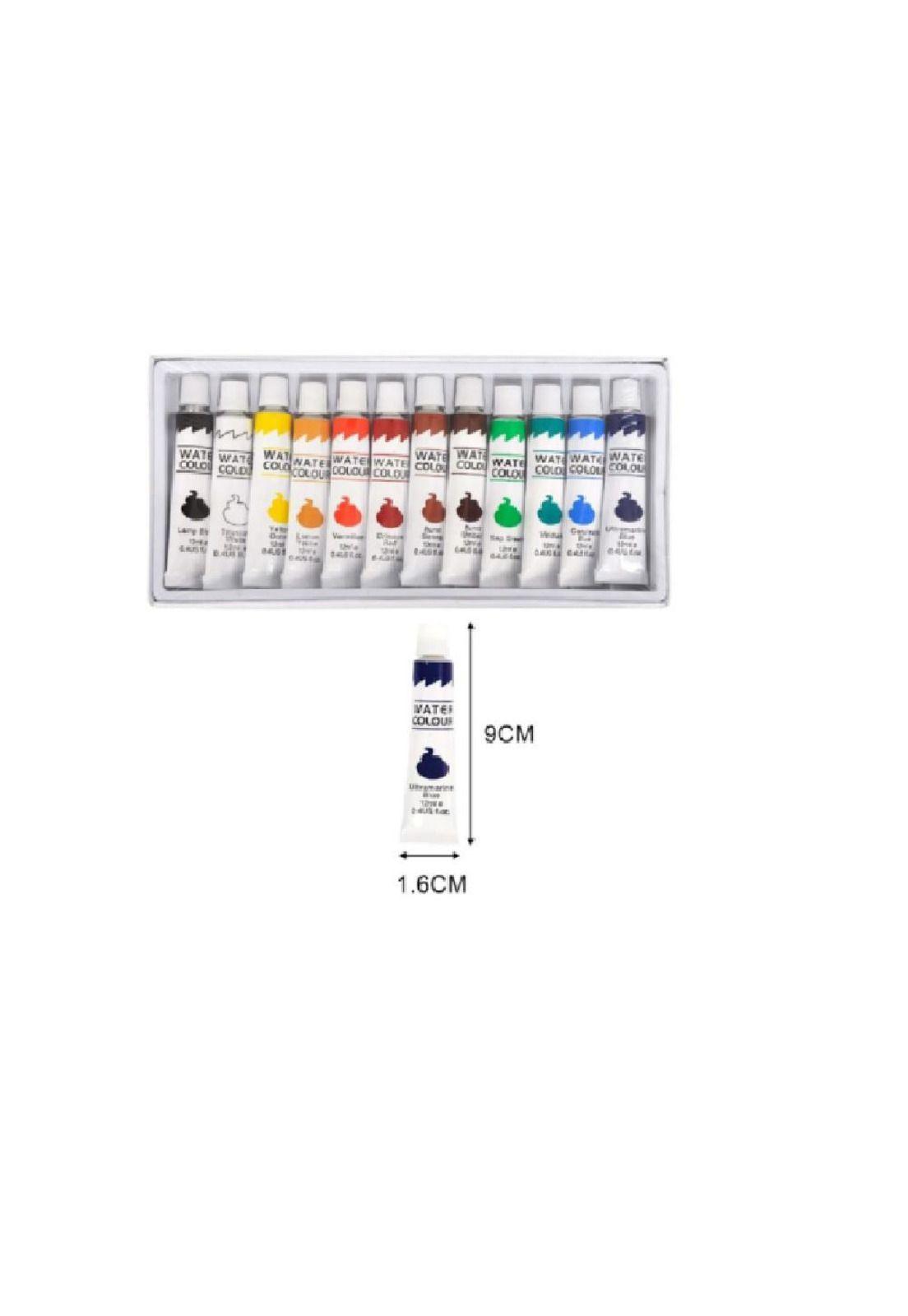 Acuarela 12 colores 12 ml  Artidix PB-B1-1