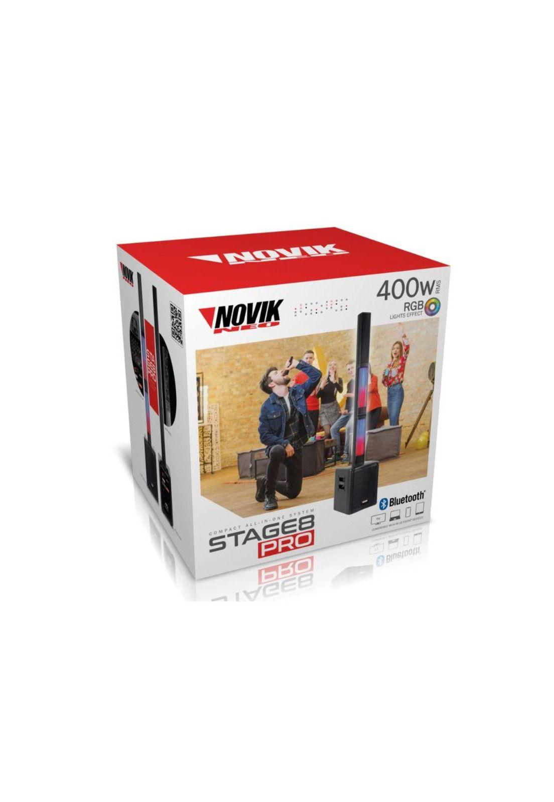 Parlante Portátil Con Bateria Novik Stage 8pro-2