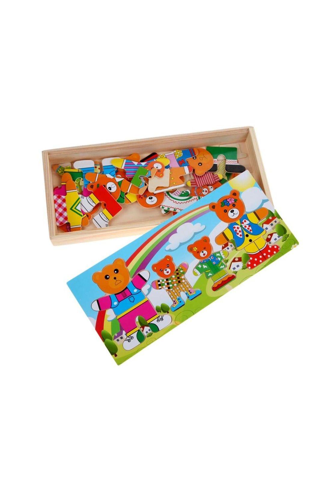 PUZZLE FAMILIA DE OSOS  PB-C4-2
