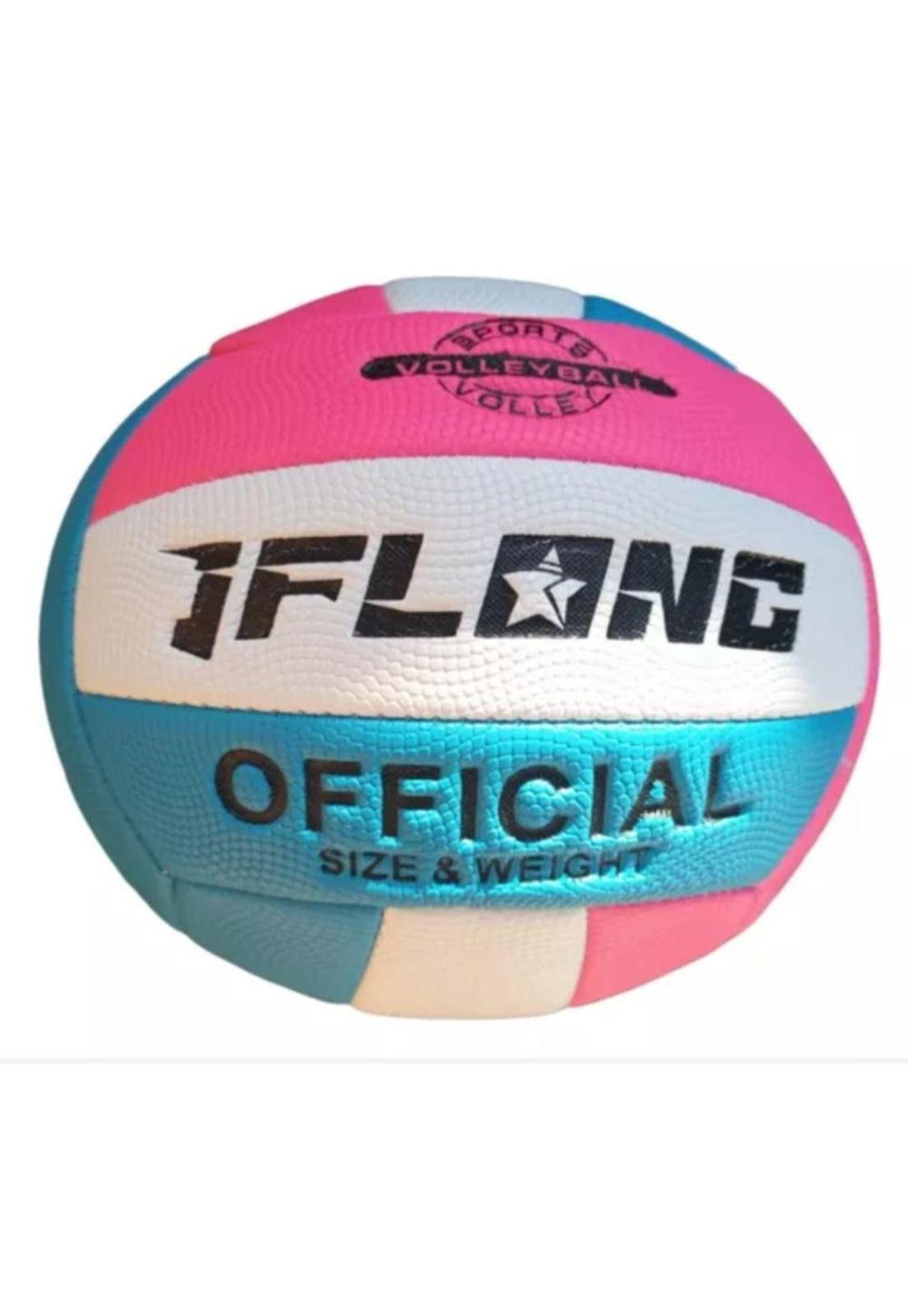 Pelota De Voleibol Celeste Con Rosa Ak Sport N5 PA-K2-E4-0