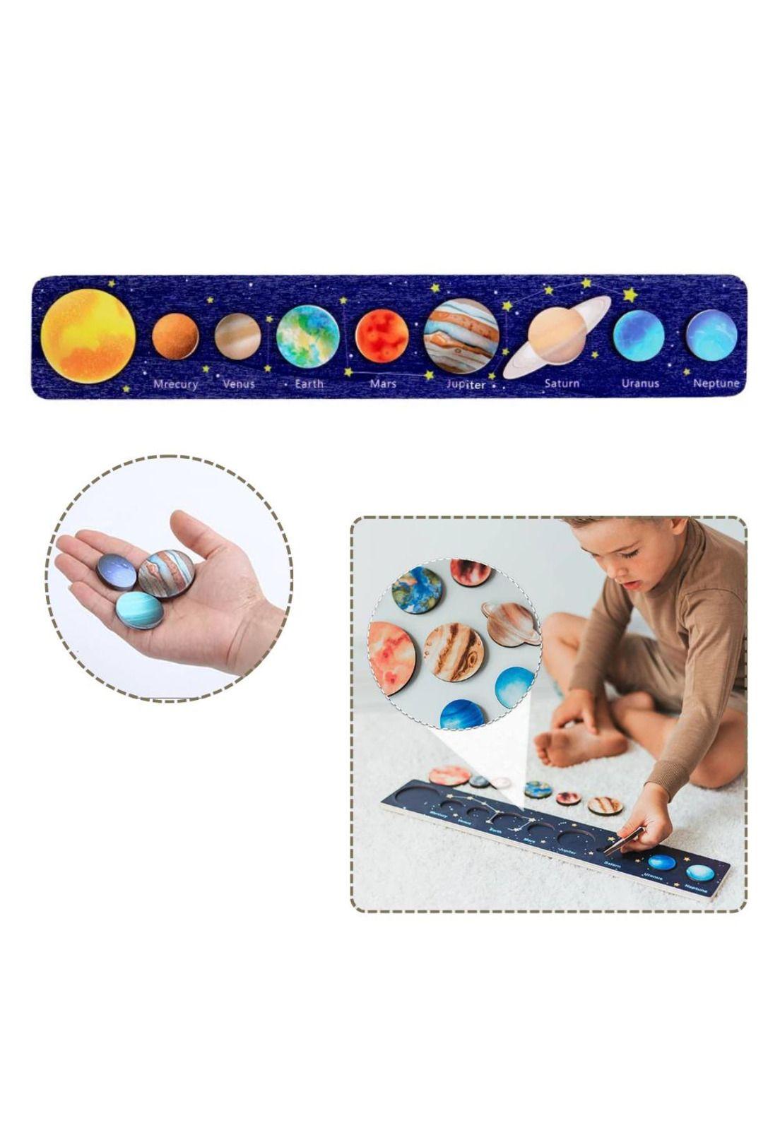 Rompecabezas Sistema Solar Ocho Planetas Aprende Inglés PB-C4-0