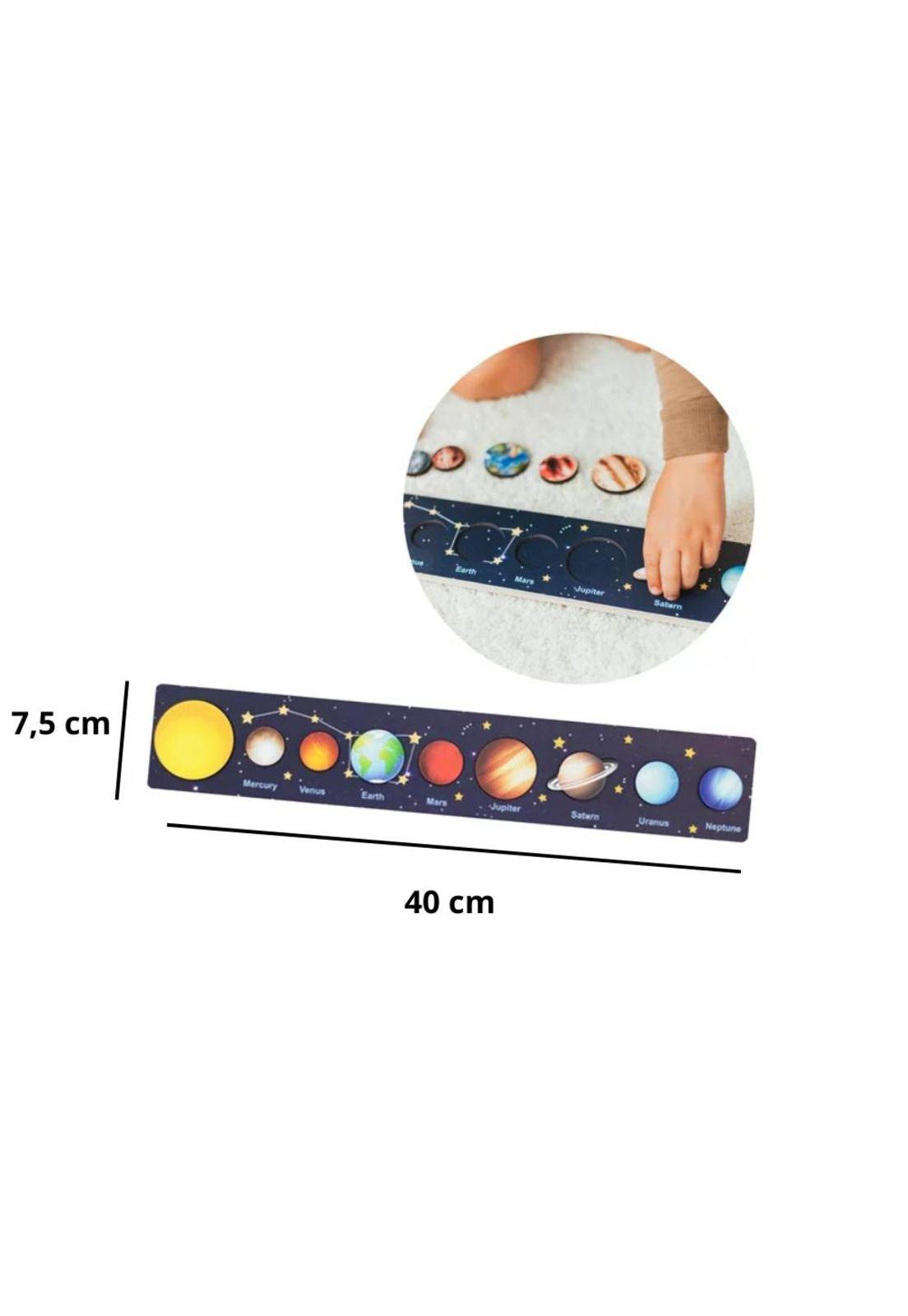 Rompecabezas Sistema Solar Ocho Planetas Aprende Inglés PB-C4-1