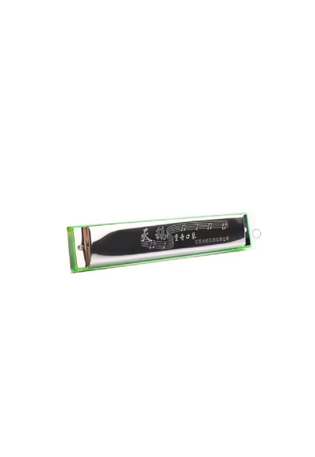 Armónica Diatonica Qi Mei 24 Performance Verde  PA-G3E5-2