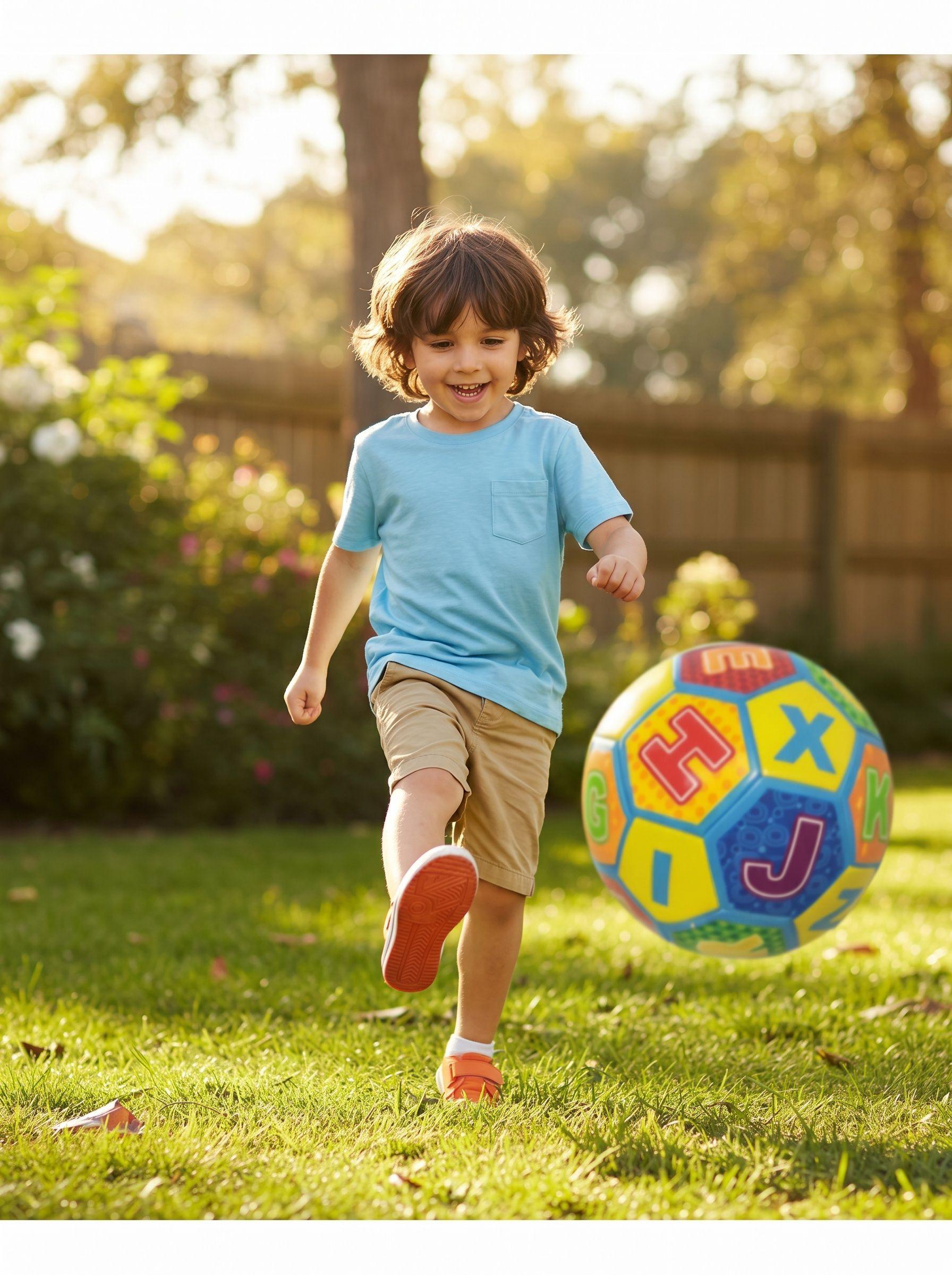 Pelota Educativa didáctica Para Niños Iniciación Letras-2