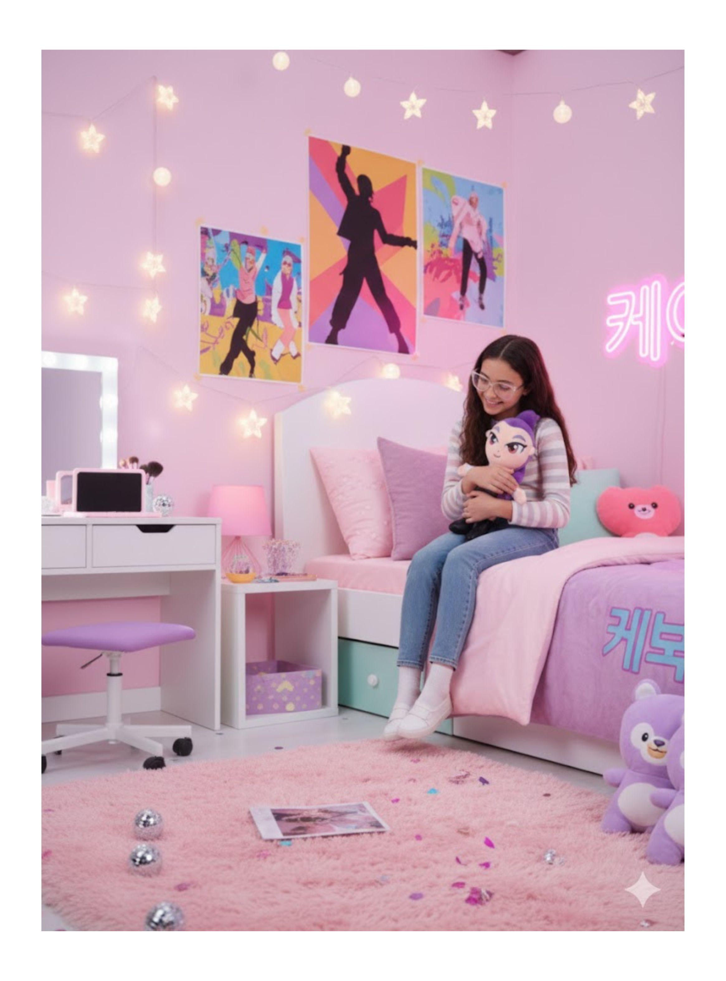 PELUCHE RUMI 40 CM LA GERRERA POP DEMON HUNTERS -3