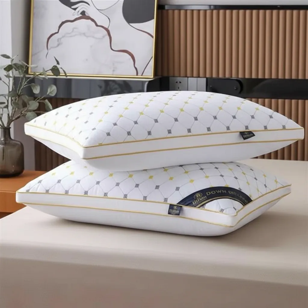 Almohadas Premium Pack ( 02 Unidad ) 50 X 70 Cm W.m Gz Blanco-3