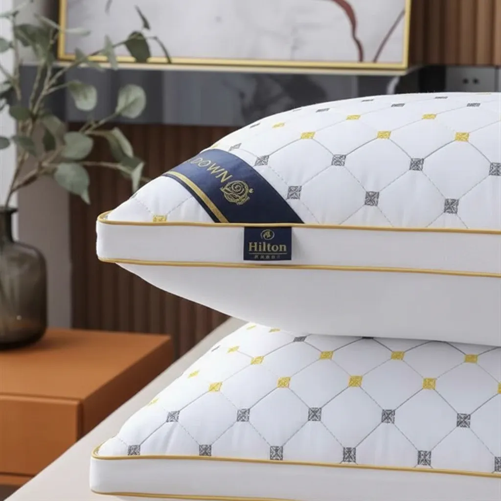 Almohadas Premium Pack ( 02 Unidad ) 50 X 70 Cm W.m Gz Blanco-5