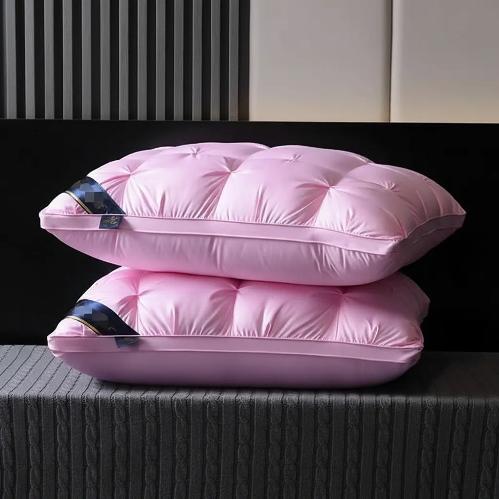 Almohadas Premium Pack ( 02 Unidad ) 50 X 70 Cm W.m Gz Fucsia-3