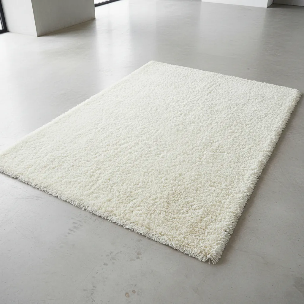 Alfombra Peluda Suave Y Cálida 200x300 2 M 3 M Peludita Blanco Marfil-4