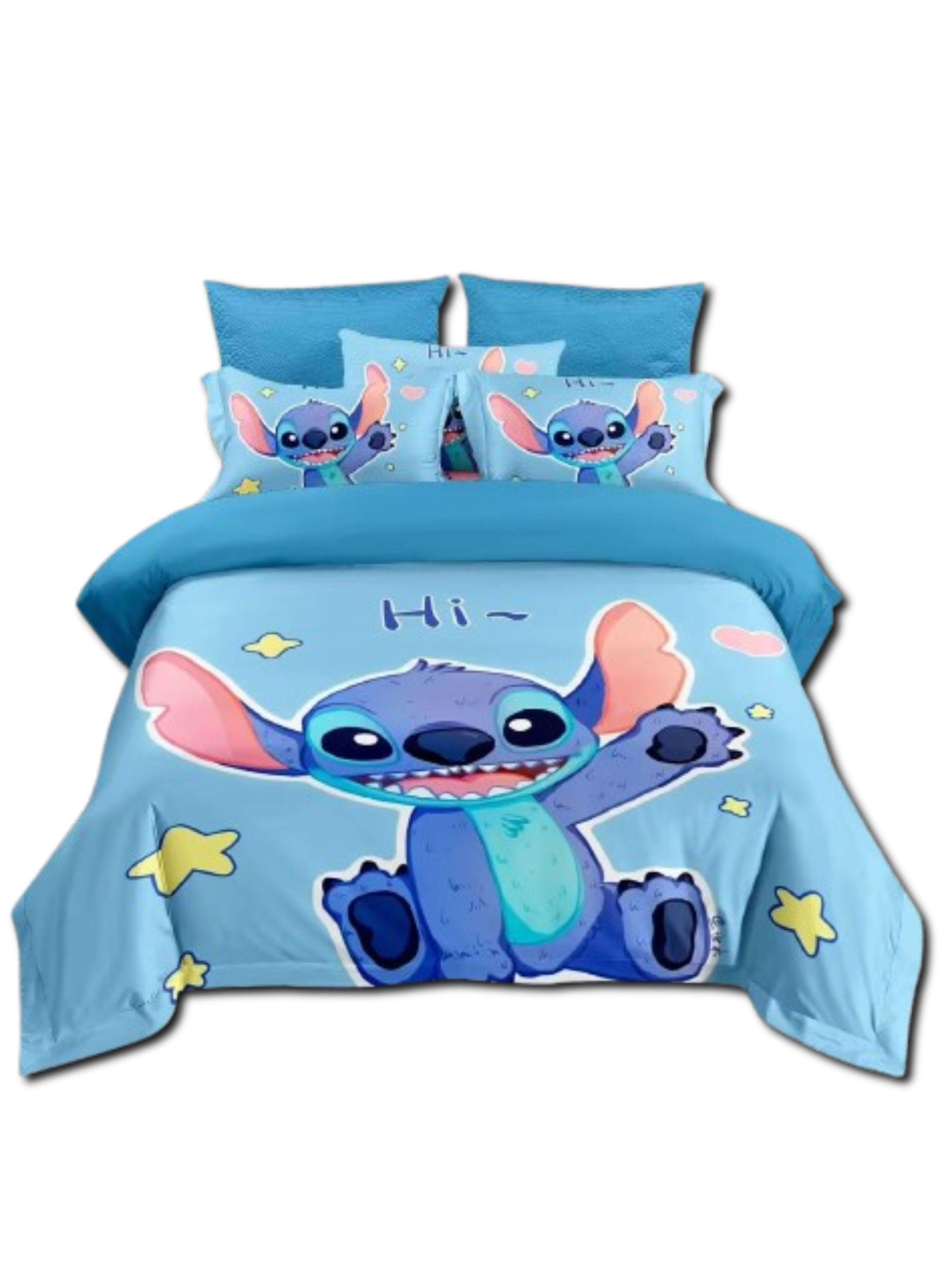 CUBRECAMA AZUL HI Estitch1.5 PLAZA ALONSO QUILT DE VERANO-0