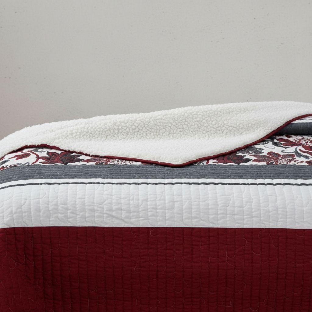 Cubrecama Quilt Sherpa 1.5 - Varios Modelos W.m G Bordó Diseños-3