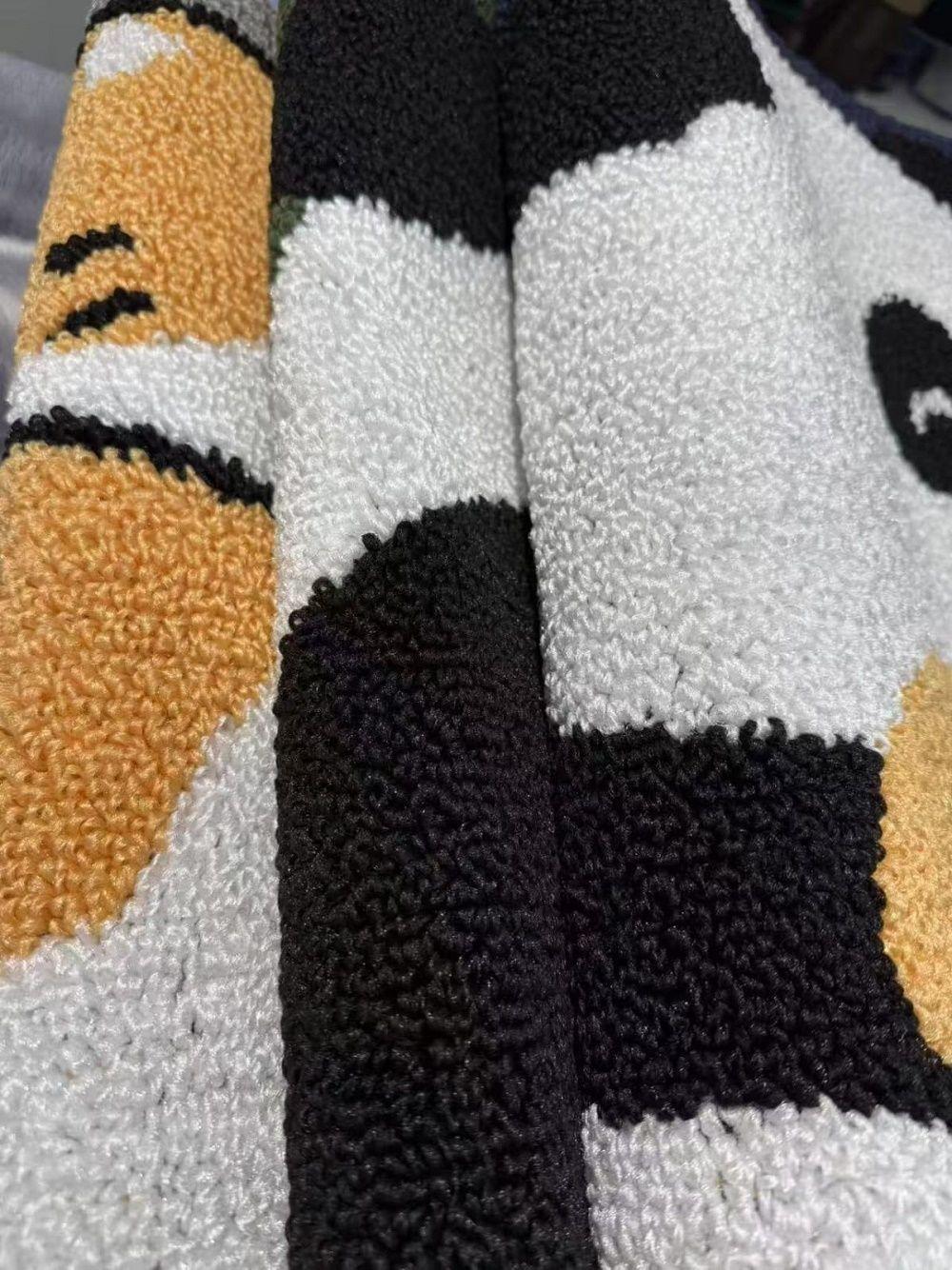 ALFOMBRA PEQUEÑA LIMPIA PIES DE ENTRADA BAJADA DE CAMA DISEÑOS TIERNOS  50X80 CM TF-2