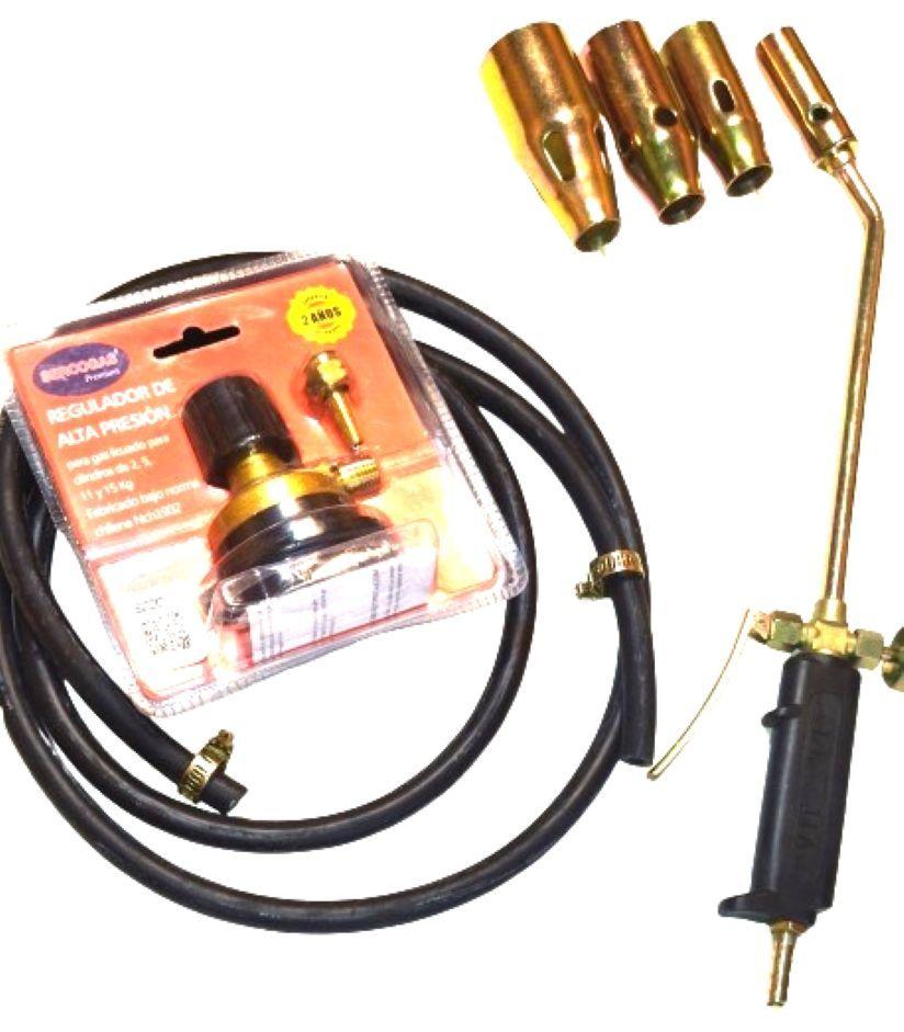 Soplete Profesional con Regulador Certificado-3