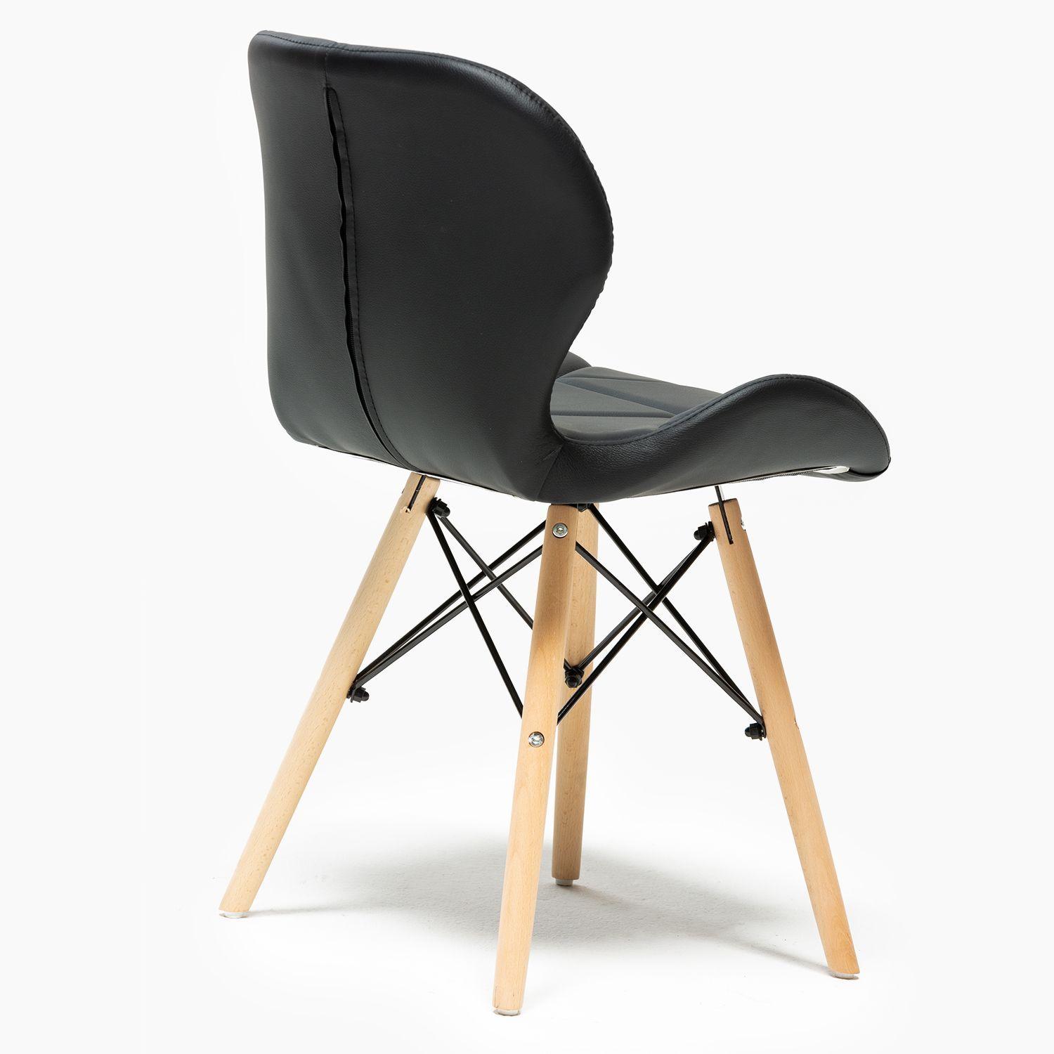 Silla Eames Aviador Negro-2