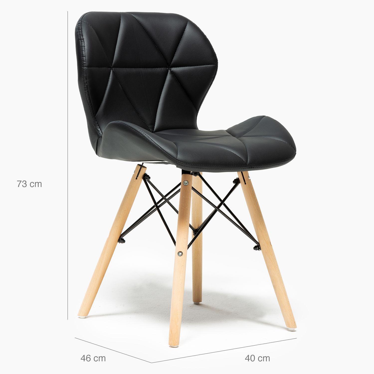 Silla Eames Aviador Negro-4